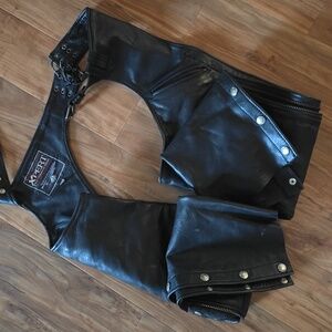 XPERT PERFORMAMCE GEAR leather chaps XXXS